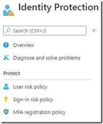 AAD Identity Protection